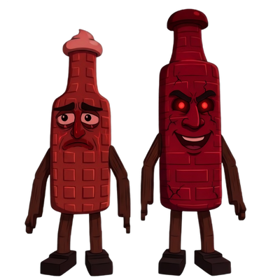 Cursed Ketchuru and Musturu