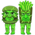 Radioactive Burguru and Fryuro