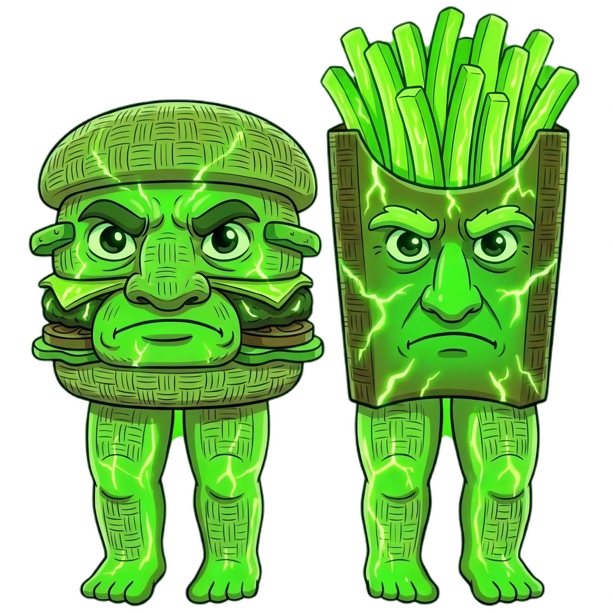 Radioactive Burguru and Fryuro