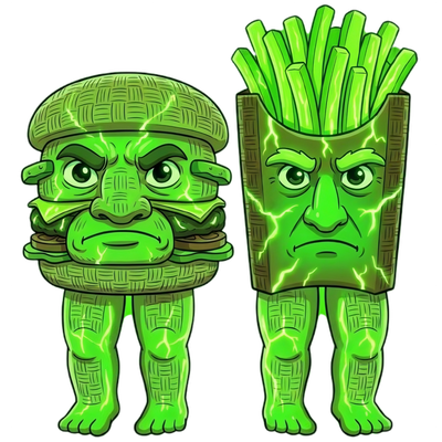 Radioactive Burguru and Fryuro