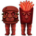 Cursed Burguru and Fryuru 1.8B/s