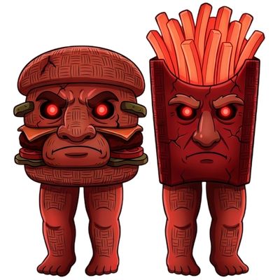 Cursed Burguru and Fryuru 1.8B/s