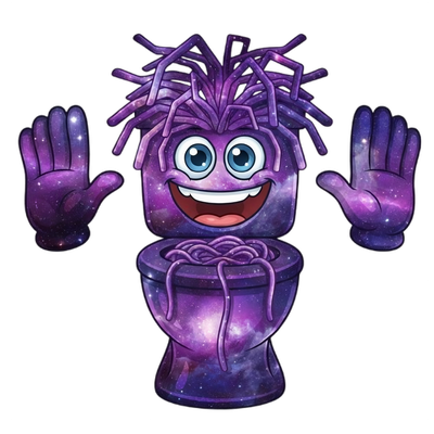 Galaxy Spaghetti Tualetti