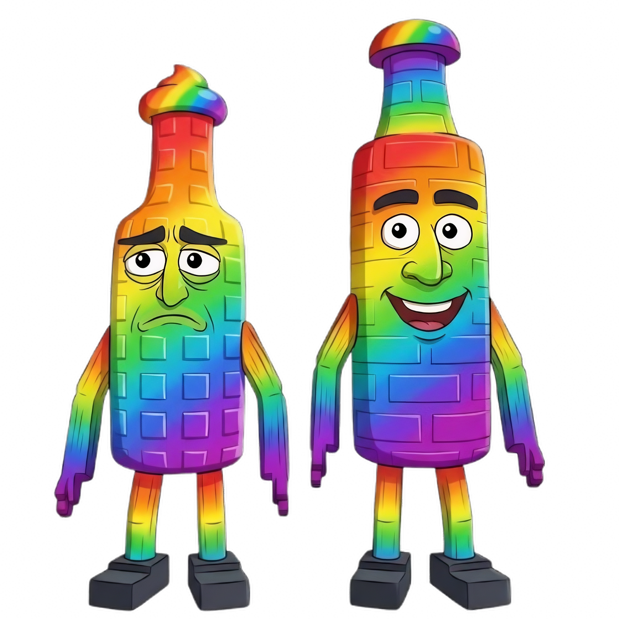 Rainbow Ketchuru and Musturu