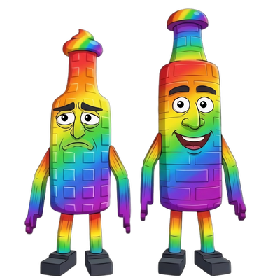 Rainbow Ketchuru and Musturu