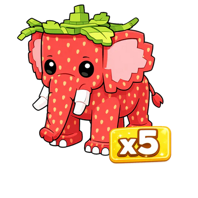 x5 Strawberry Elephant