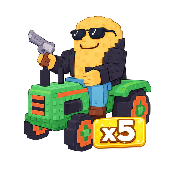 x5 Bulbito Bandito Traktorito