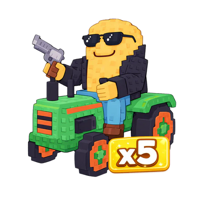 x5 Bulbito Bandito Traktorito